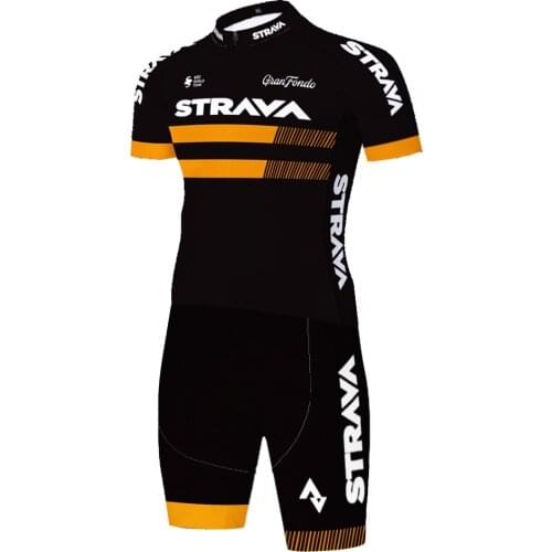 Strava cycling jersey Breathable cycling skinsuit one piece triathlon suit men ​tenue velo homme ​20D uniforme ciclismo hombre