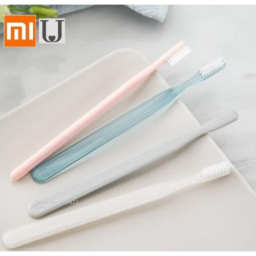 Youpin JordanJudy soft fur Travel toothbrush Portable cute mini couple toothbrush with Storage Box home toothbrush