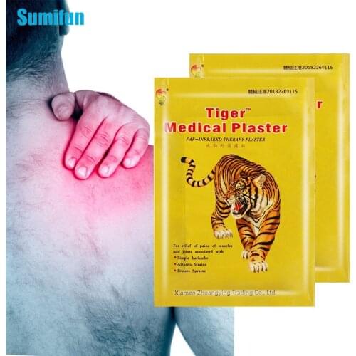24Pcs New Tiger Balm Pain Relief Patch Rheumatoid Arthritis Joint Muscle Shoulder Orthopedics Painkiller Massage Medical Plaster