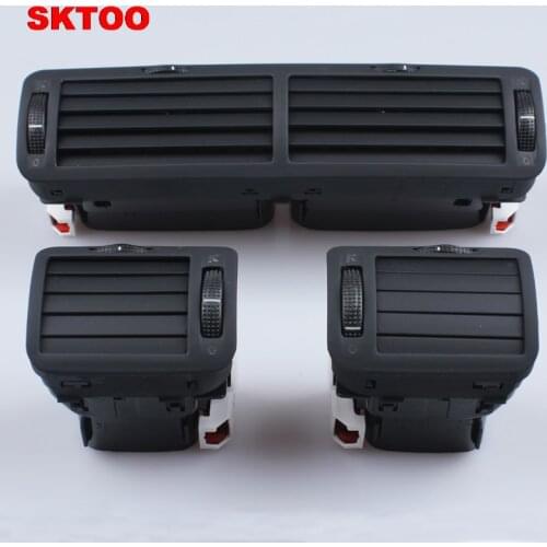 SKTOO 3pcs air outlet for VW Volkswagen passat B5 instrument air outlet central air-conditioning air outlet