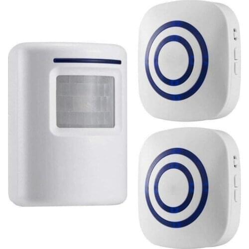 38 Music Tunes Driveway Patrol Garage Motion PIR Sensor Welcome Smart Chimes Wireless Alert Secure System Doorbell Alarm