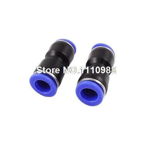 5 Pcs 10mm to 10mm One Touch Piping Joint Quick Fittings Zljzo