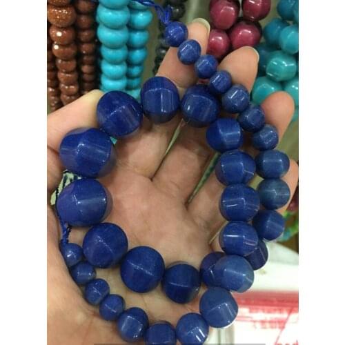 Free shipping ddh003009 Beautiful 7-20-7mm 18" 100% natural Agate necklace