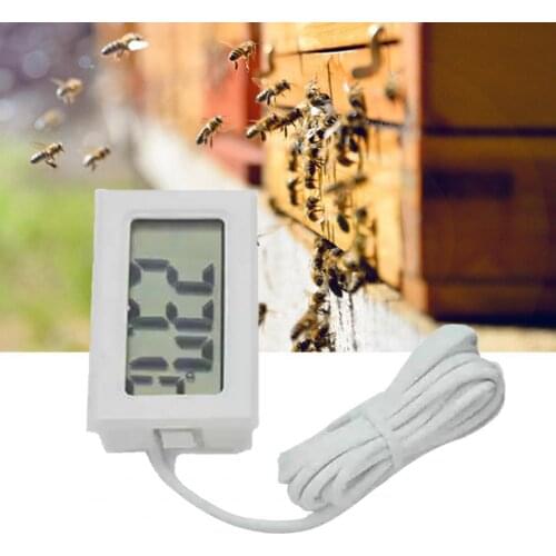 Digital Sensor Accurate LCD Display 2 Colors Remote Hygrometer for Home
