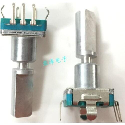 EC11 encoder with switch 30 positioning 15 pulse axis 22MM car navigation digital potentiometer free shippping