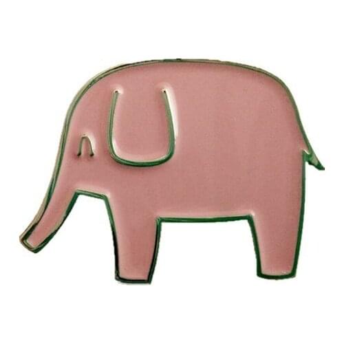 Cheap Animal Metal Badge Hot Plated Painted Souvenir Badge k200393