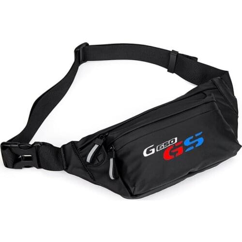 For BMW G650GS Sertao 650G LOGO Men Waist Pack Belt Hip Bum Slant back bag Chest Bag Male Motorcycle Riding Antitheft Purse