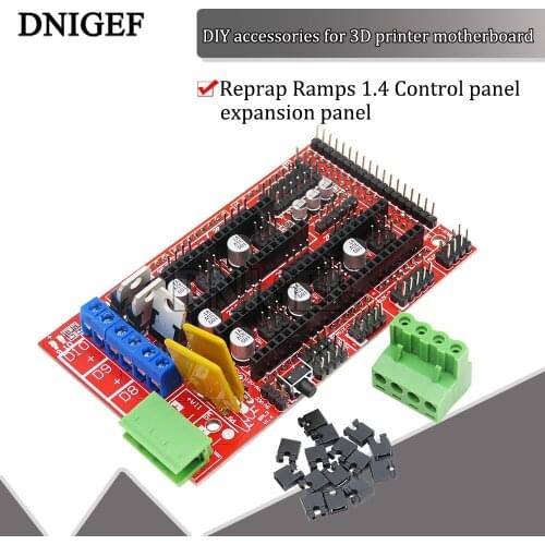 DNIGEF 1 PCS 3D Printer RAMPS 1.4 3D Printer Control Panel Printer Control Reprap Mendel Prusa for Arduino