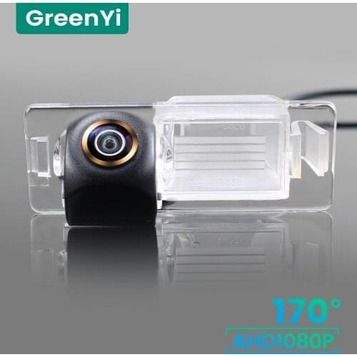 GreenYi 1080P HD 170° Car Rear View Camera For Buick Lacrosse GL8 Roewe 950 Chevrolet Aveo Cruze TRAX Reverse 4 pin Vehicle AHD
