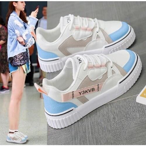 Women Little White Shoes 2021 Spring Casual Fashion Student Womens Shoes Breathable White Shoes Sneakers