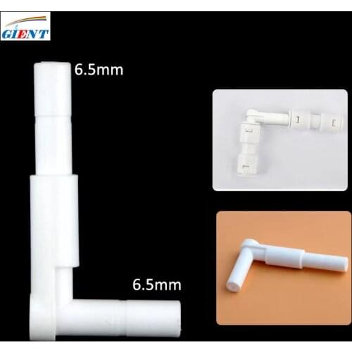 Water Purifier Accessories1/4 L Plug 1/4 Lengthened Hose Connection Tee RO Water Plastic Pipe Fitting