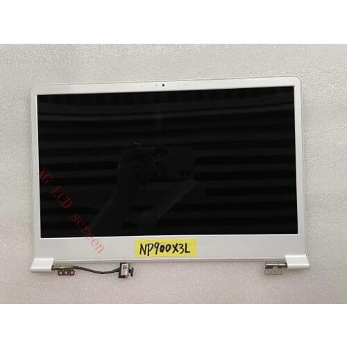 Original 13.3" For Samsung NT900X3L NP900X3L NP900X3H NP900X3J NP900X3M LCD Display screen assembly White 1920*1080 FHD