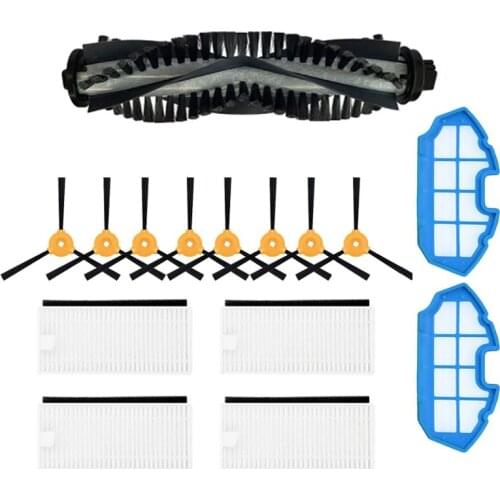 Primary Filter HEPA Filters Roller Brush Side Brushes for MOOSOO MT720 MT710 MT501 Sweeper Vacuum Cleaner Accessories