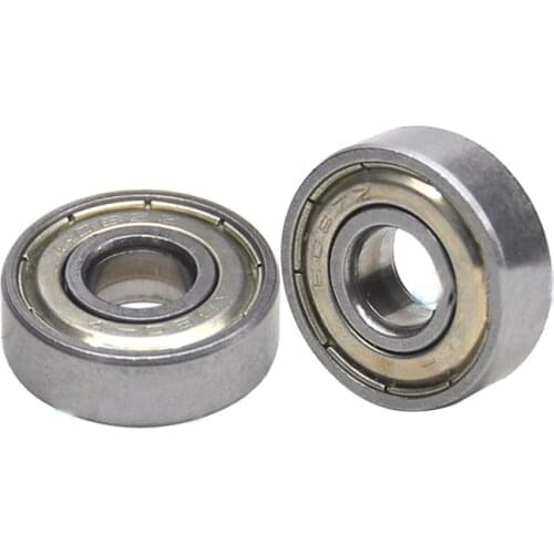 Deep Groove Ball Miniature Bearing Iron Cover 624ZZ 625ZZ 626ZZ 608