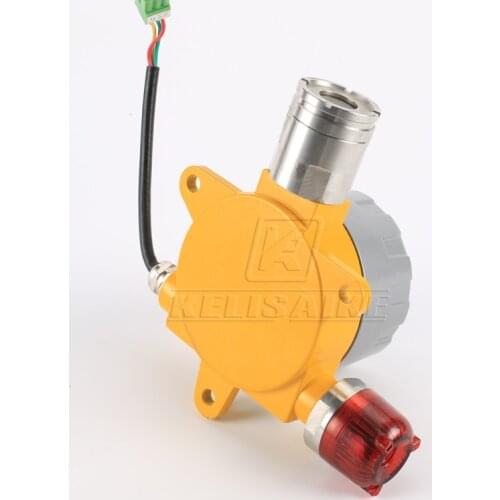 Relay 4-20mA PID Fixed Gas Detector VOCs Sensor DC 24V Alarm and 4-digits LCD Display