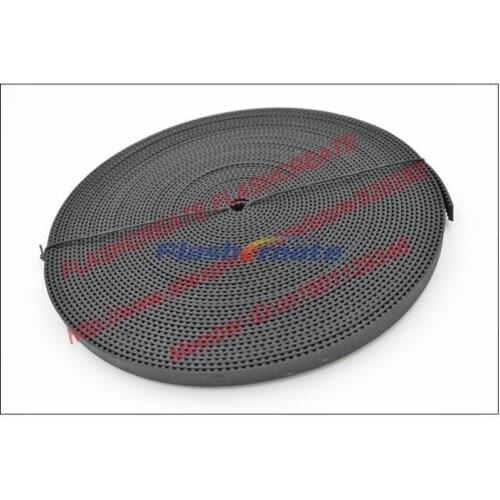 High Quality 50meter S2M timing belt width 6mm HTD2M open rubber belt 3D Printer Accessories S2M-6 Industrial Rubber 2GT belt