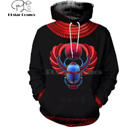 Mysterious retro ancient Horus Egypt goddess Pharaoh totem 3d hoodies/Sweatshirt Winter autumn funny long sleeve streetwear-22