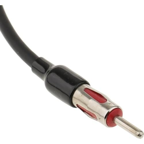 30cm 1 Male To 2 Female Extension Radio AM/FM Car Antenna Adapter Cable