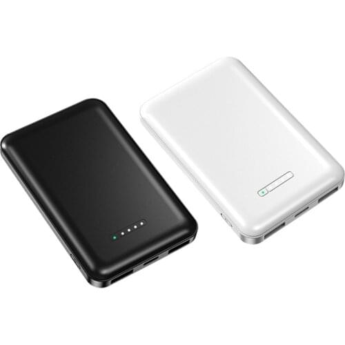 5000mAh Power Bank Portable Qi Wireless Charger For iPhone 12 pro 11 X Samsung S10 S20 Poverbank External Battery Mini Powerbank