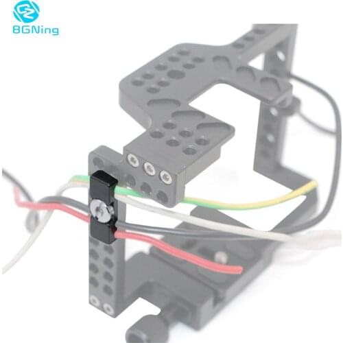 Fixing Cable Clamp Lock with 1/4'' Screw for Sony A7R4 IV A7RIII A7II A7RII A7S Cage Quick Release L Plate Bracket Clip Adapter