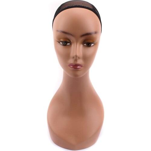 Female Mannequin Head Without Shoulder Display Hat Headband Adult Wigs For Salon Shop Window Display Manikin Dummy Head Stand
