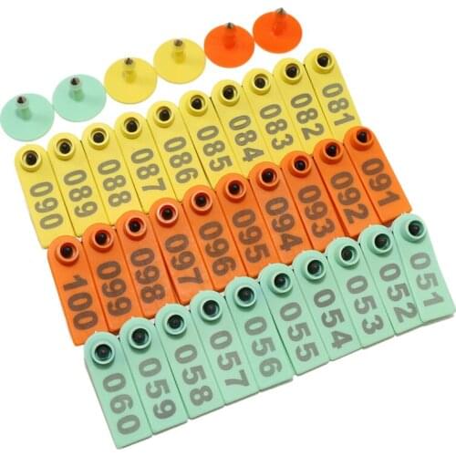 200 Set Ear Tag Sheep Marker Applicator With Number 001-200 For Goat Ldentification Kit Ear Tagger Ear Livestock Animal Ear Tags