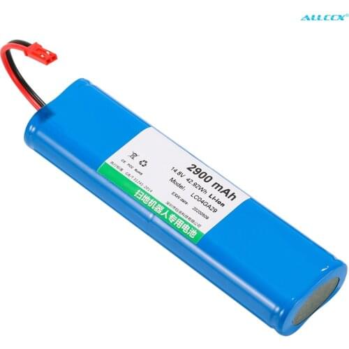 ALLCCX 2900mAh Vacuum Battery for Ecovacs DF45-MK,DF45,DF35,DG800,DG801,DG805,DH35,DH43,DH45,DJ35,DJ36,DK33,DK35,DK36,DL33,DK35