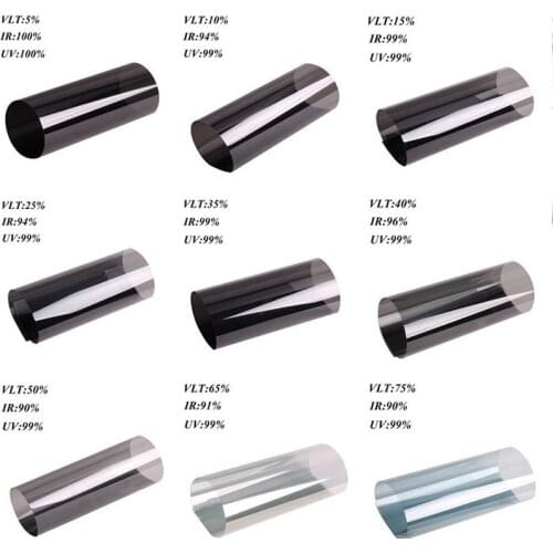 50cmX300cm IR90% Auto Nano ceramic UV protection tinted car window Film solar window tint film