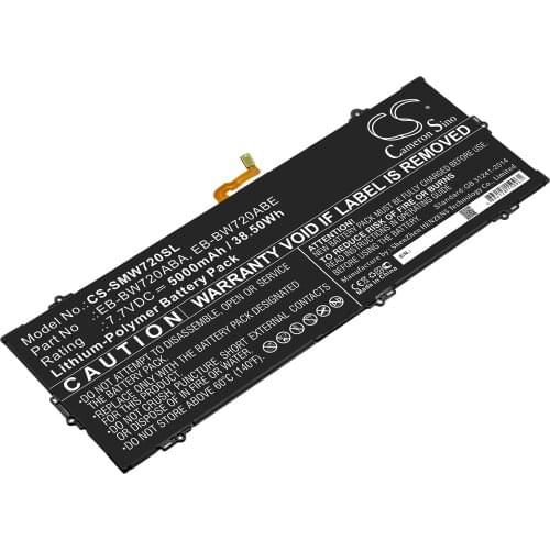CS 5000mAh/38.50Wh battery for Samsung Galaxy Book 12,Galaxy Book 12.0,Galaxy Book 2017 12.0,SM-W752 AA-PBMN2H0