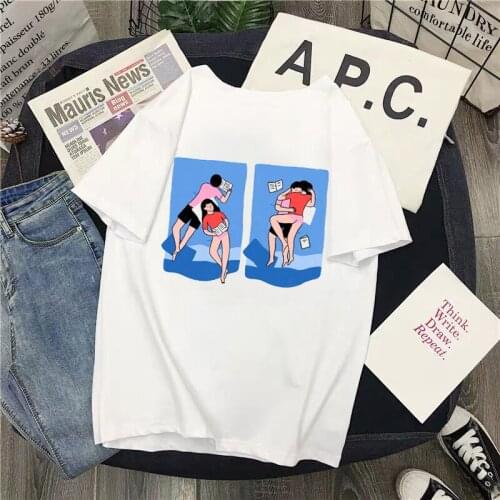 Funny Couple T Shirts Boyfriend Girlfriend Matching Shirts Fashion For You Letter Love Tshirt Fashion Cute Couple Clothes Summer