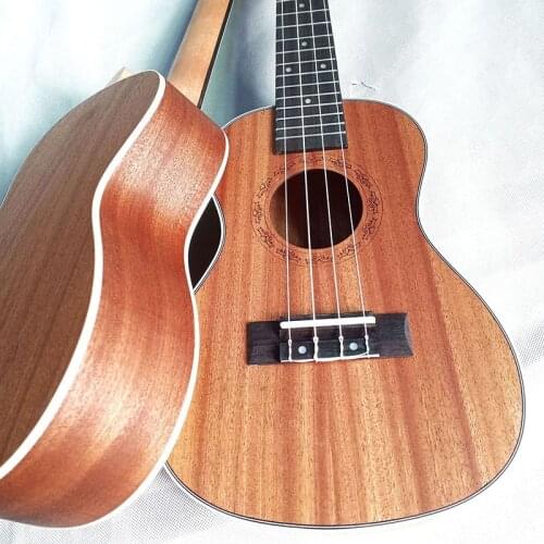 Guitarra Mediator Ukulele Mini Sapele Soprano Guitarlele Ukulele 23 Inch Acoustic Guitar Chitarra Acustica Entertainment DE50UK