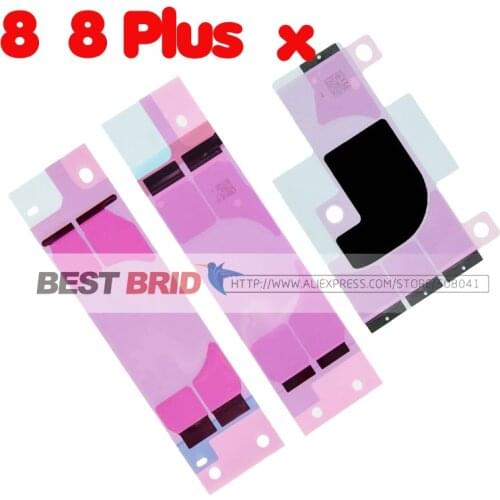 2pcs/lot Battery Adhesive Sticker For iPhone X Battery Glue For iPhone 8 Plus Stickers Repair Parts