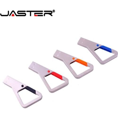 Climbing Triangle carabiner pendrive 4GB Metal Pen Drive USB 2.0 Flash Drive Usb memory stick 8GB 16GB 32GB 64GB U disk