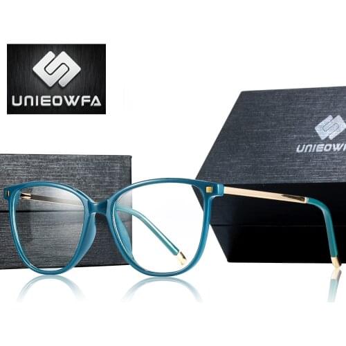 Oversized Prescription Eyeglasses Women Myopia Optical Glasses Women Progressive Clear Anti Blue Light Eyewear Photochromic 1.74