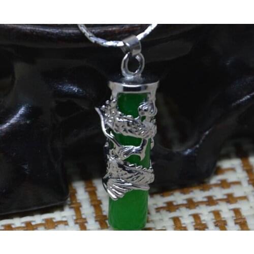Popular Malay jades necklace dragon column pendant couple pendant accessories birthday gift