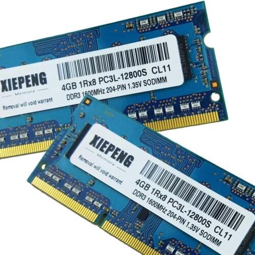For Lenovo Z70-80 Z51-70 Z50-75 Z50-70 Z50 Laptop 8GB 2Rx8 PC3L-12800S SODIMM Memory 4G DDR3L 1600MHz Notebook RAM