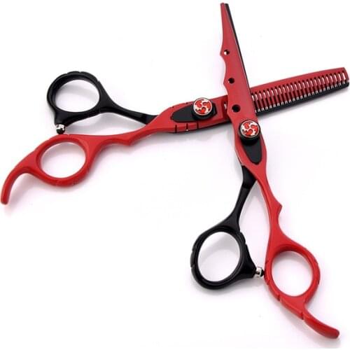 Hair Professional 6inch Japanese Hairdressing Scissors Thinning Cutting Shears Set Hairdresser Tesoura High Quality