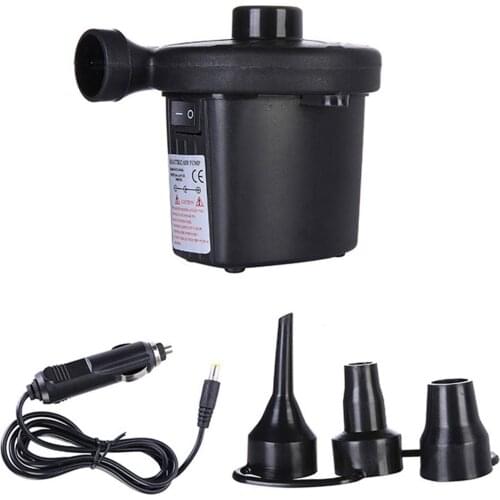 DC 12v Portable Electric Air Pump Air Mattress Boat Car Auto Air Inflatable Pump For Car Camping Inflator