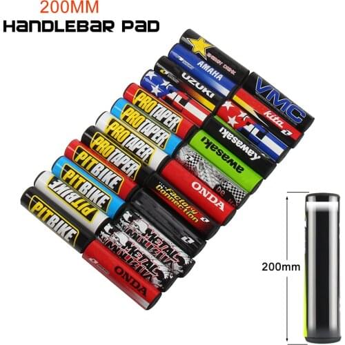 Pro Taper 200mm Round Handlebar Pad 7/8" For Honda Bse Kayo CRF RMZ YZF ATV Dirt Pit Bike Motorcycle Motocross Enduro SM