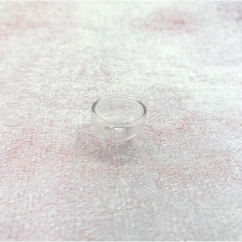 10pcs/lot 18mm Empty Hemisphere glass dome cover diy clear half round glass globe bubble glass vial pendant for rig jewelry gift