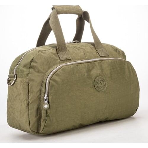 Waterproof Men business HandBag for Womens bags Short Travel Bags Nylon Crossbody Bag Tote Weekend Bag Overnight