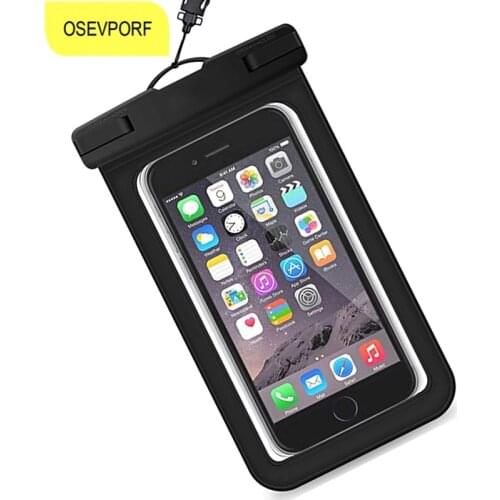 OSEVPORF Universal Waterproof Case For iPhone 12 11 Pro MAX 8 7 Plus Cover Pouch For Samsung S9 S10 Coque Water proof Dry Bag