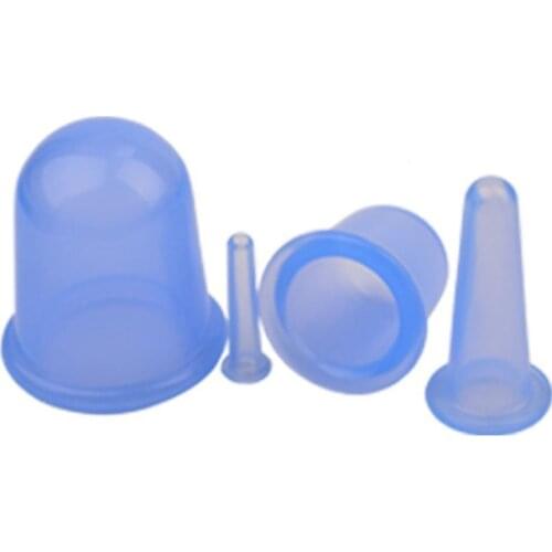 4 piece in massage gua sha tin suction sha tasteless beauty balance silicone thumb cupping health massage