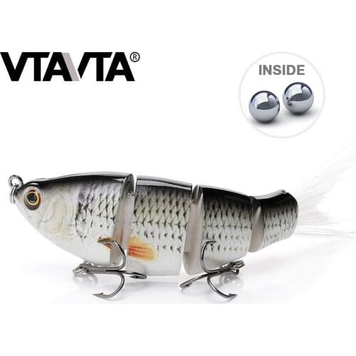 VTAVTA 8cm 17g Sinking Wobbler Fishing Lures Artificial Bait Swimbait Crankbait Fishing Lure Hard Bait With Soft Plastic Tails