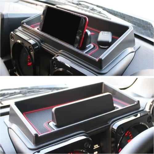 Dashboard Storage Box Multi-functional Container Tray Car Interior Accessories Compatible with Suzuki Jimny 2019 R3MD
