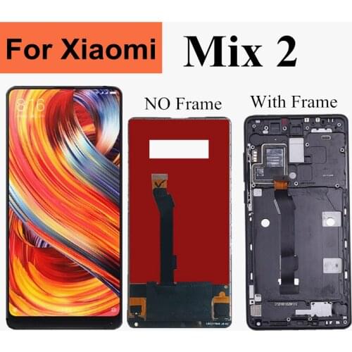 5.99" LCD For Xiaomi Mi Mix 2 LCD Display Touch Screen Digitizer Assembly With Frame For Xiaomi Mix 2 MIX2 LCD