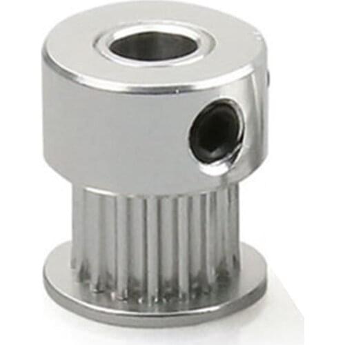 GT2 Timing Pulley Wheel 16 Tooth 2GT 20 Teeth, Bore 5mm 8mm Synchronous Wheels Gear Width 6mm, Aluminum For 3D Printer Parts