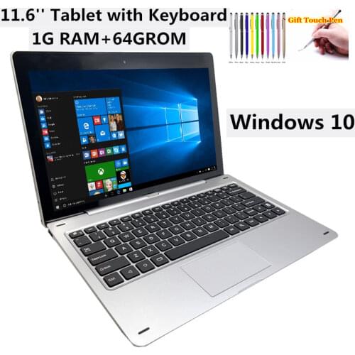 10.6 Inch Windows 10 JUM PER EZpad4s x6-Z8300 CPU Tablet PC 2GB DDR+32GB 64-Bit WiFi Bluetooth HDMI-Compatible 1366 x 768 IPS