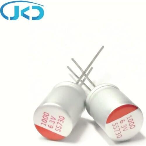 100pcs 1000uF 6.3V 8x12mm Super Low ESR 6.3V1000uF For Motherboard VGA Graphics Card 6.3V 1000UF