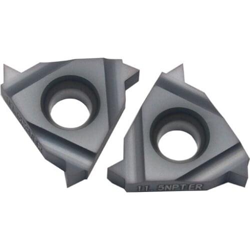 16ER 14NPT LDA 20PCS Threading blade CNC Carbide Insert Lathe Cutter Tool 16ER 14NPT for stainless steel